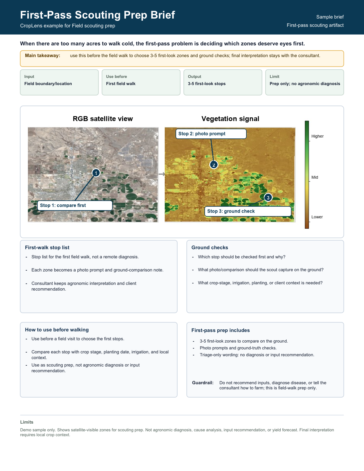 Scouting prep sample brief preview